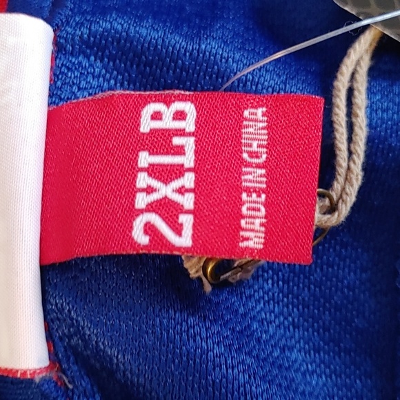 NWT Mitchell & Ness Blue Line Collection Rangers Messier Hockey Jersey 2XLB - Picture 3 of 11